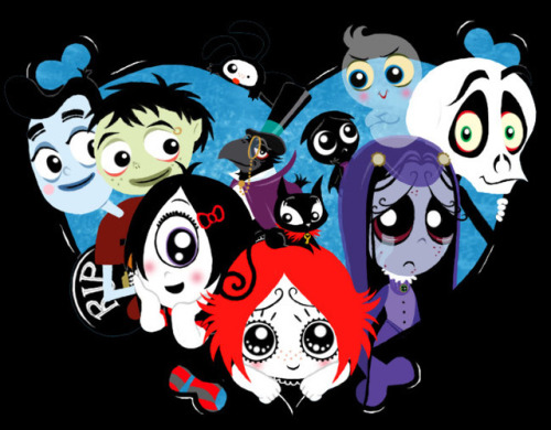 babyishmemories:Ruby Gloom (2006 - 2008)“So today we’re gonna take the time to show ya, the bright s