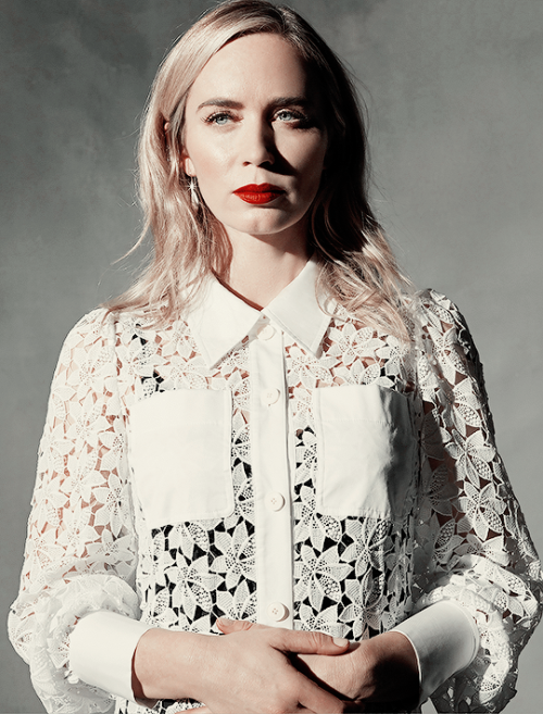 Emily Blunt for Marie Claire, March 2020