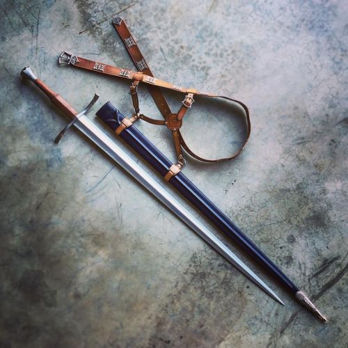 Earl Type XVIIIb by Albion Swords, scabbard and belt by Christian Fletcherwww.instagram.com/