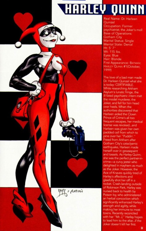 why-i-love-comics:Harley Quinn info page porn pictures