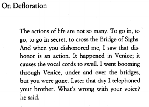 rhiannonmcgavin:anne carson has a grip on my ankle and is dragging me over the cobblestones to the c