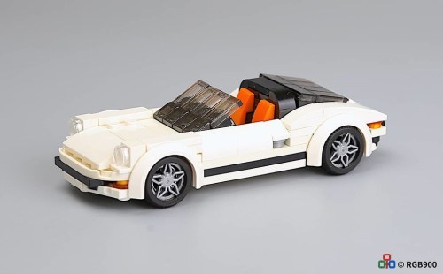 6 Wide Brick Moc Porsche 911 Targa “lego Set 10295 gave me a lot of inspiration. I must design