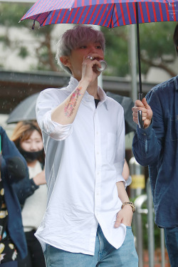 dailyexo:  Chanyeol - 150605 KBS Music Bank,