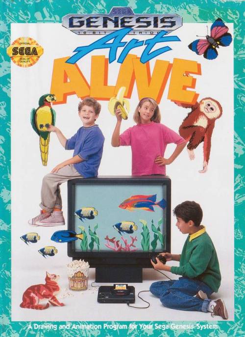 Art Alive (US) VS. Art Alive (JP), 1991/2