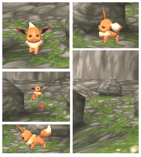 Pokemon Snap Pokemon - 10/63: Eevee