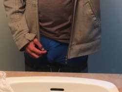my cock bulge, circumcised ;)