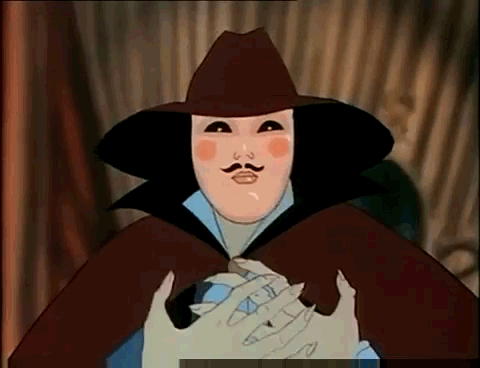 wheel-of-fish: the animated Phantom of the Opera is a treasure trove of reaction gifs