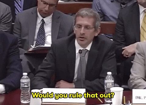 boatsthatfly: the-future-now:  A Republican congressman asked a NASA expert if there were ancient ci