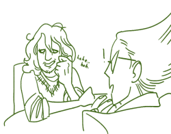 nossik:  hi laughing is rly weird to draw and i made som interesting faces, were there to be any passerbys in our livingroom BUT actually thinking abt aizawa laughing is.. very good 