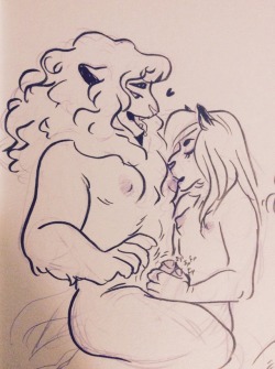 fluffyboobs:  Just two gals having a fun time  She/her pronouns only for both of them, they’re both trans women so please be respectful!