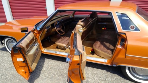 crazyforcars: Took my 1975 Sedan Deville out today… perfect weather, she performed flawlessly