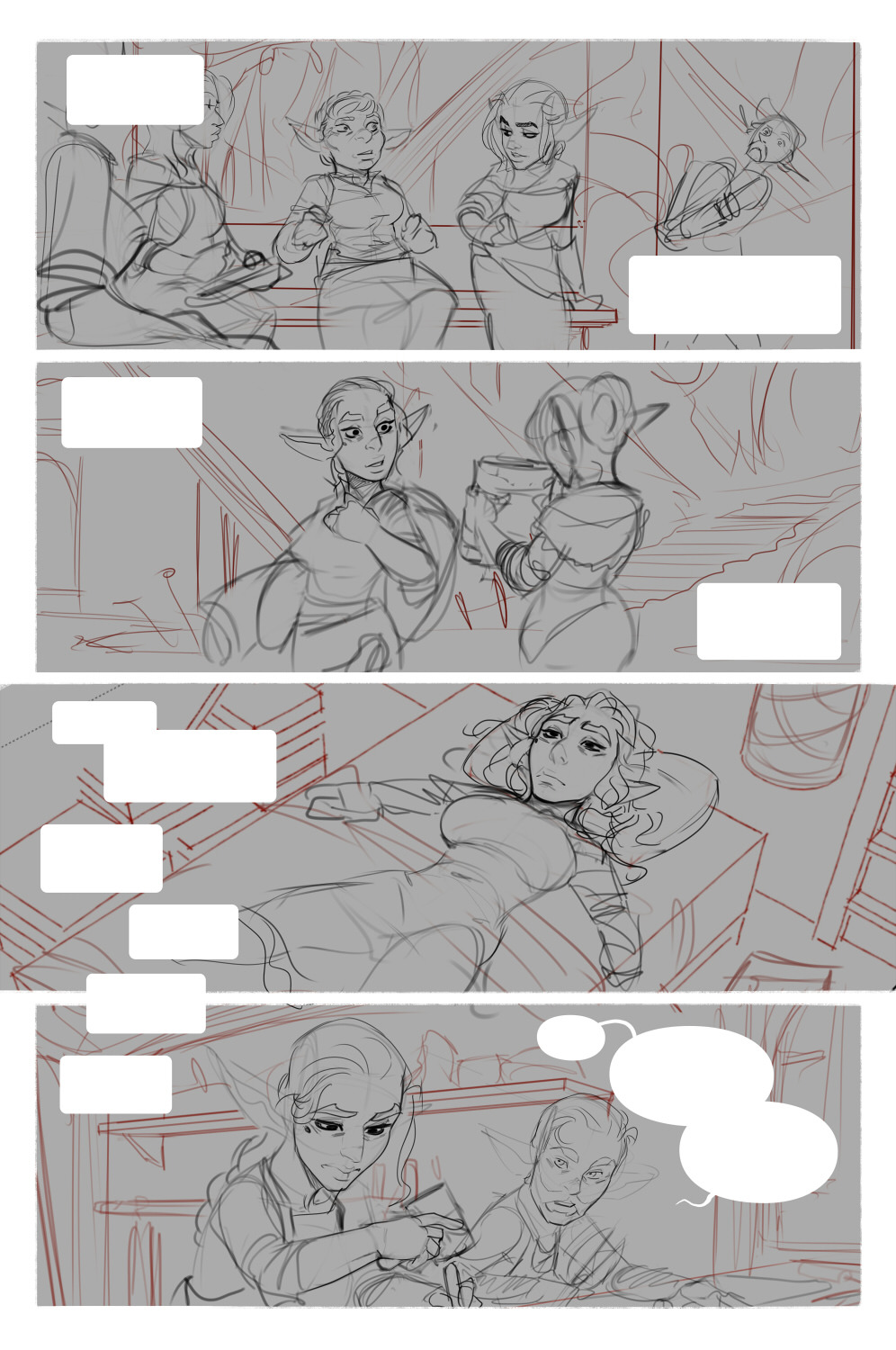 Good news! Lil Alfie is very, very cute.Bad news! Only two pages this week. These
