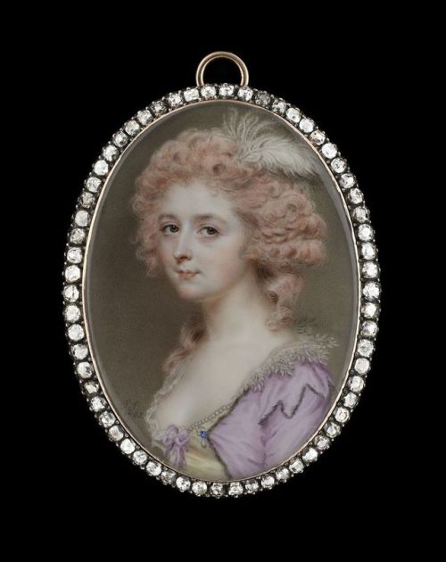 beggars-opera:Of all the 18th century trends I’d love to try, pink hair a la John Smart is at 