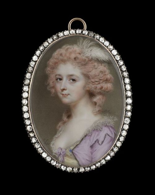 beggars-opera:Of all the 18th century trends I’d love to try, pink hair a la John Smart is at #1.