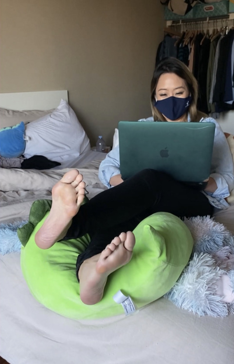 The moment your roommate learned about your foot fetish, you were in trouble. Now she’s constantly i
