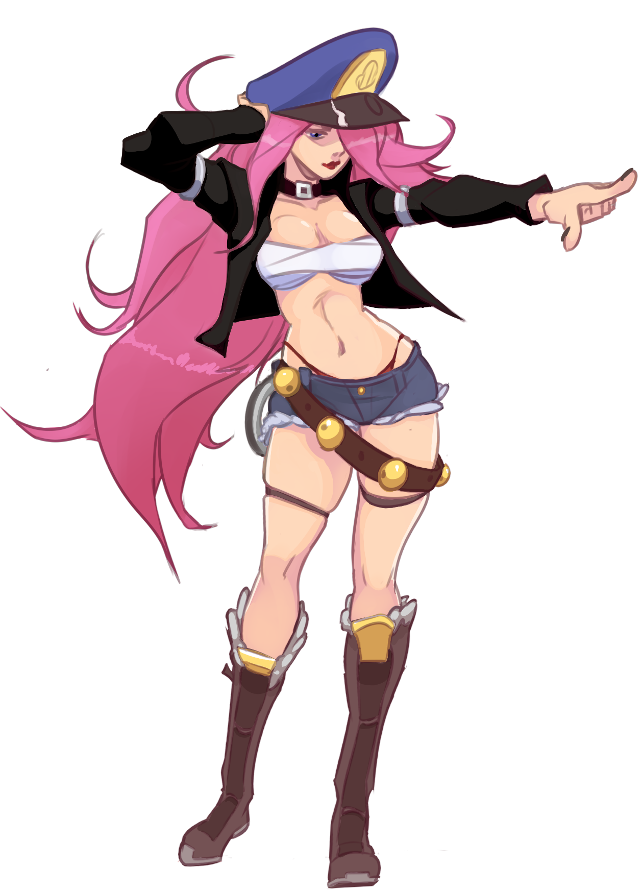 steviewunderz:  Poison is a character that I think whose concept design was kinda