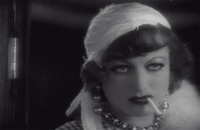 filmnoirfemalefatales:  Classic Resting Bitch Face.