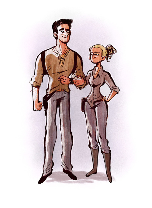 Uncharted is one of my favorite video games. The relationship between Elena Fisher and Nathan D