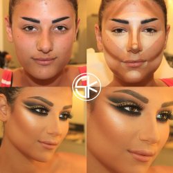 killerkleopatra:  fromgeek2sleek:  danthemedicman:  spoopyvoncreppy:  decorkiki:  The Work of Samer A. Khouzam - Make-Up Artist  This is actually an amazing example of where to contour and highlight  Holy shit  Witchcraft!  I don’t usually reblog pics