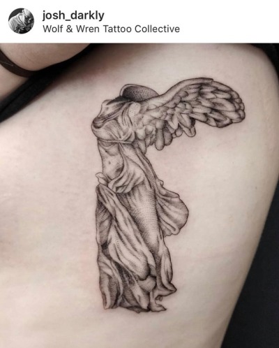 nike goddess of victory tattoo