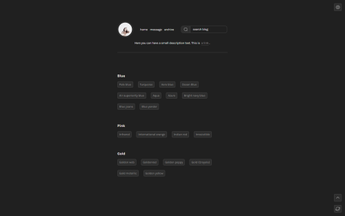 rstylr: Lune — a responsive navigation/tag, custom page theme.preview | download code&nbs