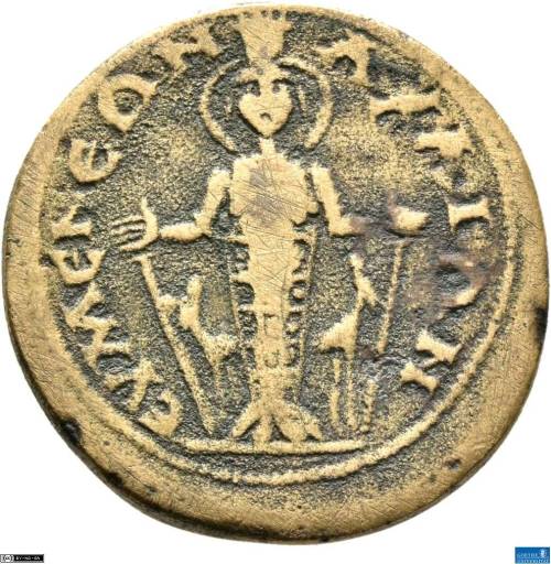 romegreeceart:Ephesian Artemis * 192-268 CE* PhrygiaSource : Munzsammlung, Universität Frankfurt.Cre