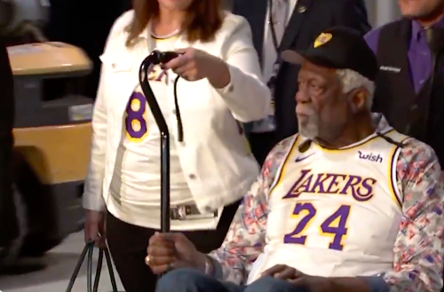 bill russell kobe jersey