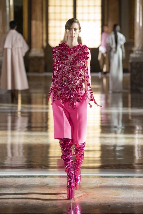 Valentino spring 2021 haute couture.This spring collection is telling us a story of how our lives we