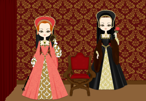 Happy Birthday to Bess and Nan !!!Yes, today is Elizabeth I’s birthday, and I call her Bess 