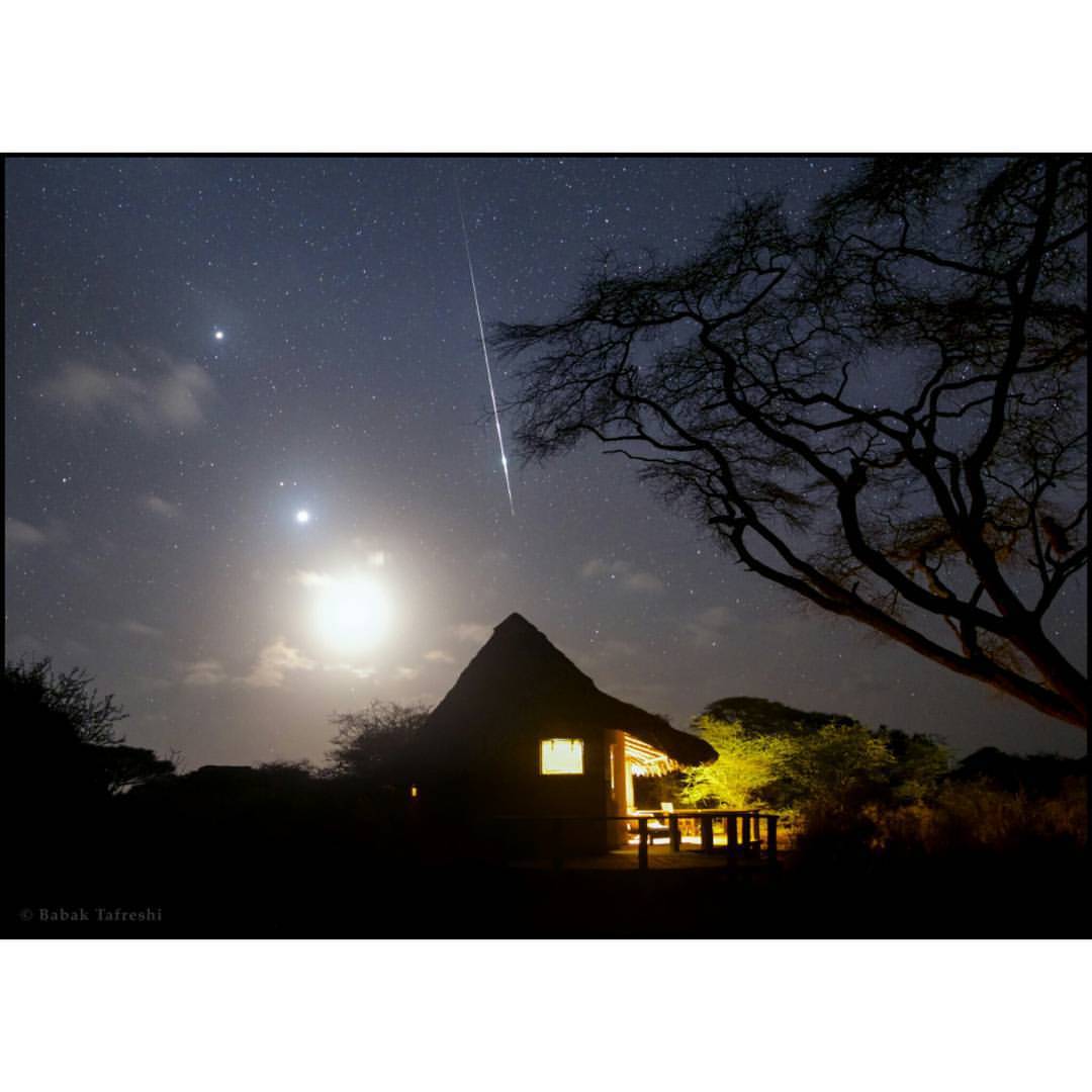 Kenya Morning Moon, Planets, and Taurid #nasa #apod #moon #venus #mars #jupiter #planets