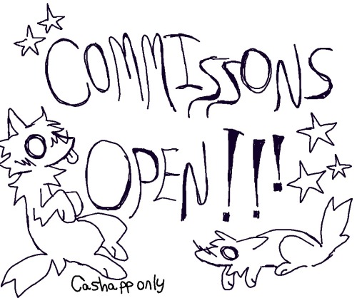 HI EVERYONE I HAVE OPENED COMMISSIONS !!!!!!