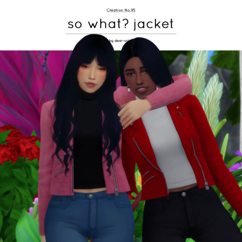 ☾ So What? JacketThis jacket is inspired by the jacket Olivia Hye of LOONA wears in their newest MV 