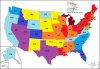 US states by total population growth since 2000.