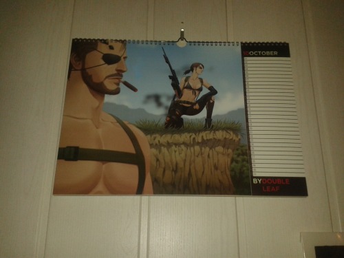 mgsfanprojects:WHY CAN’T I HOLD ALL OF THESE CALENDARSDo you like Metal Gear? Do you like awesome fa