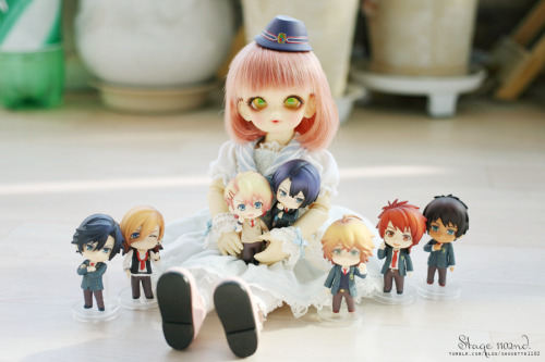 Volks Yuki’ Haruka nanami ’owner. shouetteWith my nendoroid prince ! 