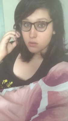 charli-was-here:  I got new glasses, went to a con, and 11 months hrt, so please excuse the cam whoring 