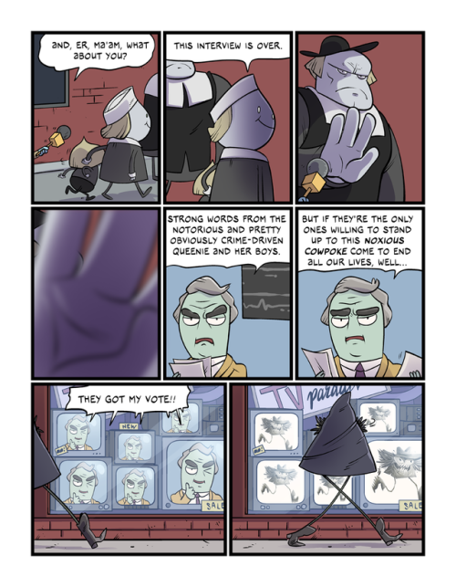 backcomic:pages 449 & 450Don’t worry fellow BACK-ateers, I found a good name for Chapter 11: “Li