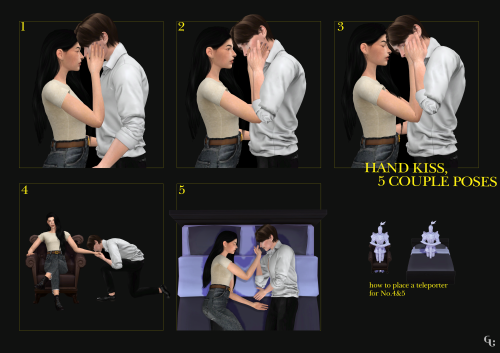 [ POSE+Hand Kiss ]Download 