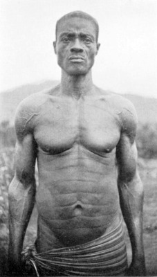 ukpuru:Ekoi man taken by P. Amaury Talbot,