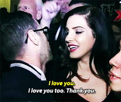 buffysummerss:  Lana Del Rey greeting fans at the Tropico premiere in LA [x] 