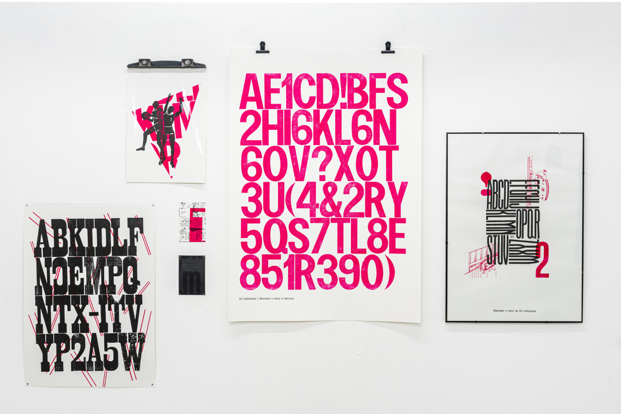 “T’ho detto piano” - LFC + 5XLetterpress exhibition @Megazzino of Spazienne! From 26/09 to 30/10. Pics by Lorenzo Piovella