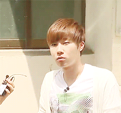 chandoo: sunggyu when being questioned about
