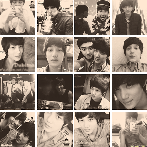 dekaidance:  60 kim jongin pre-debut photos by dekaidance 