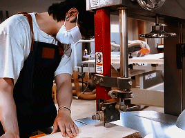 Woodworking With Yoongi