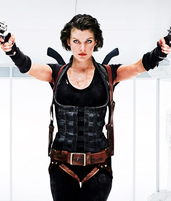 my-name-is-4lice:  Resident Evil movie photoshoot