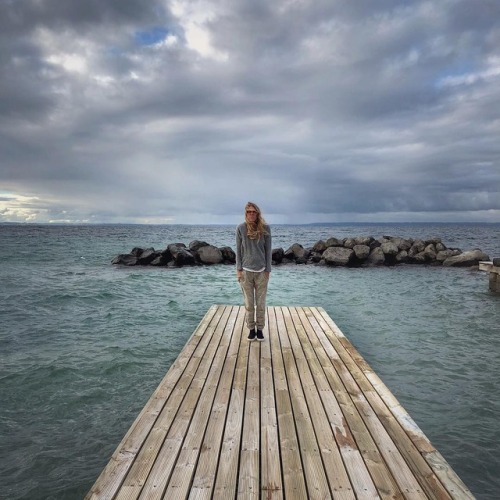 finally, chilled. gracias #puertovaras for doing the trick. . . . #chile #lakedistrict #lake #dock #