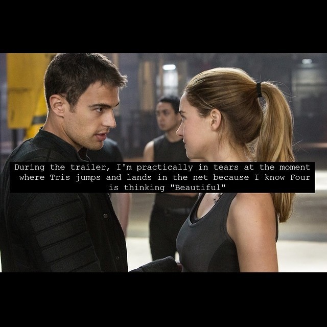 tris and four divergent quotes