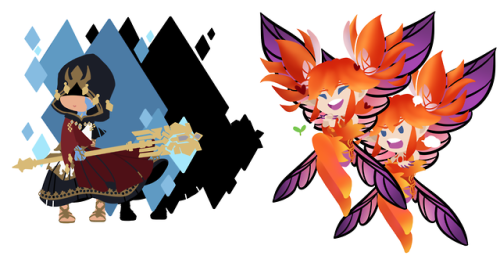 khoart:I managed to get these done before Otakon! A Crystal Exarch and Feo Ul charm! I’ll have these