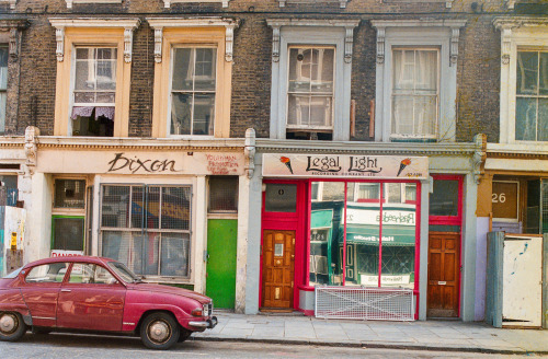 Portobello Road, London, 1987Photography by Peter Marshall