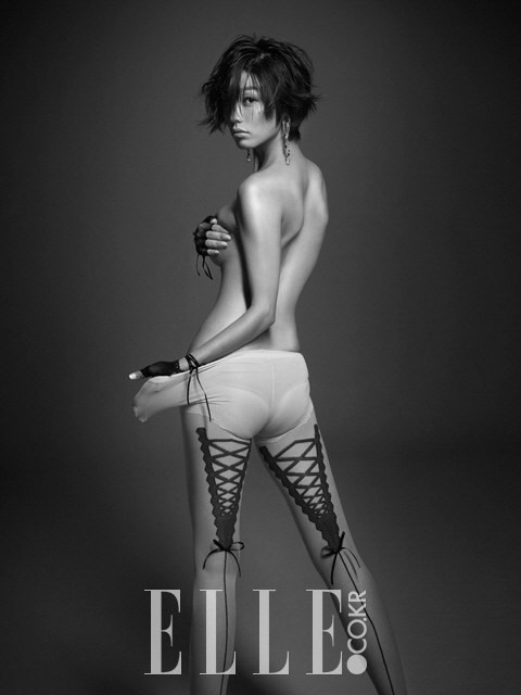 Ahn Young-mi for Elle
